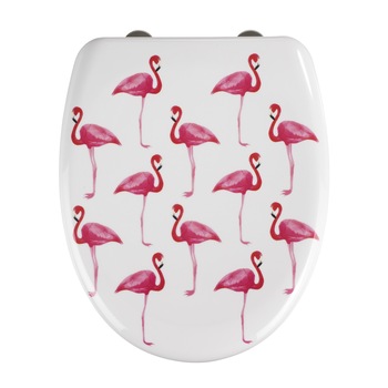 Capac WC- Wenko, Soft Clouse, Flamingo, Duroplast, 37.5 x 41.5 cm Capac WC- Wenko, Soft Clouse, Flamingo, Duroplast, 37.5 x 41.5 cm