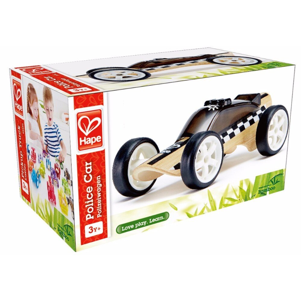 Masina de Politie - masina de colectie, Hape, Multicolor, + 3 ani