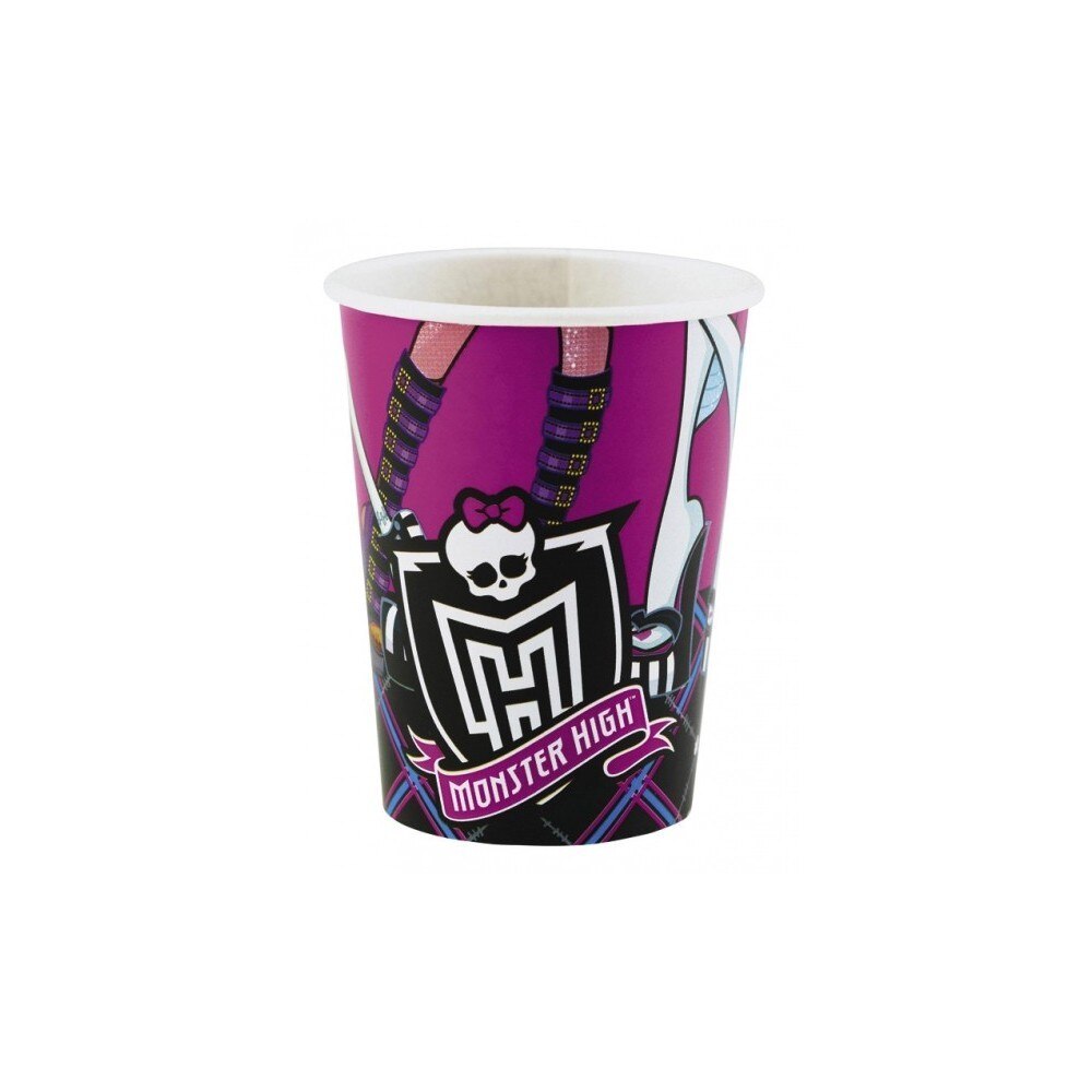 Pahare cu Monster High, 8 buc