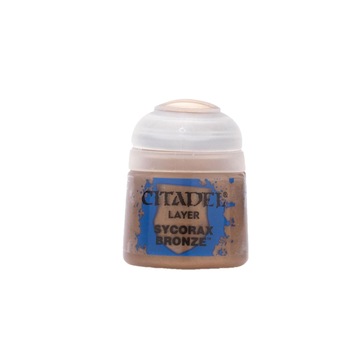 Vopsea pentru Miniaturi, Citadel, Layer Sycorax Bronze, 12ml Vopsea pentru Miniaturi, Citadel, Layer Sycorax Bronze, 12ml