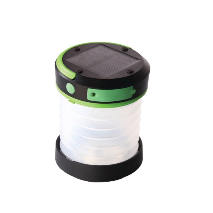 Lampa Solara Camping cu incarcator telefon