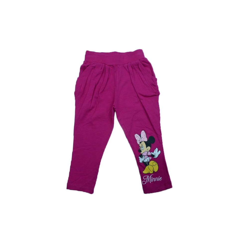 Pantaloni pentru fetite 3/4 Minnie Mouse Disney DISM-GCJ32237F, Fucsia