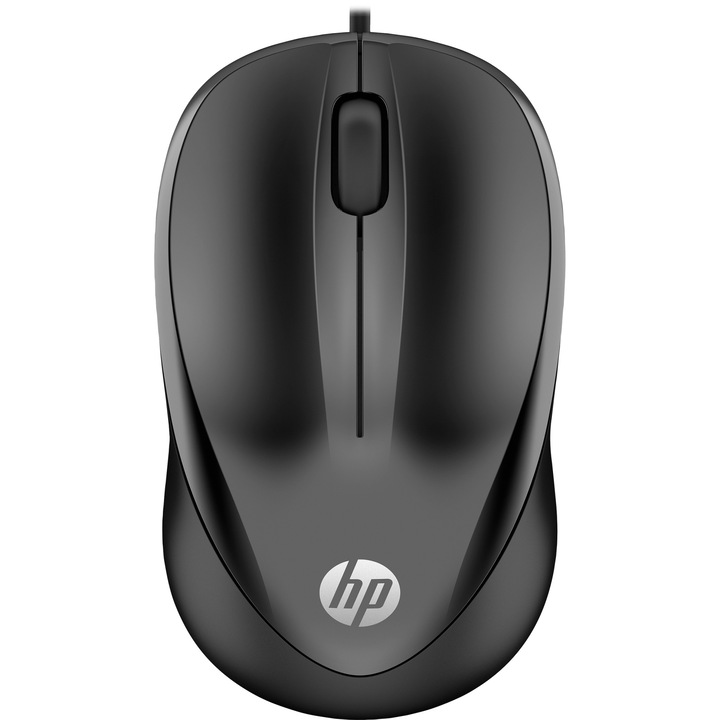 Жична мишка HP 1000, Черна