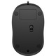 Кабелна мишка HP 1000, USB, Двустранна, 1200 DPI, 3 бутона, Черен