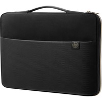 Husa laptop HP Carry Sleeve 14", Negru/Auriu