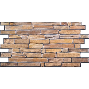 Panouri Decorative Yellow Slate Stone, PVC, SET 30 BUCATI, suprafata totala acoperita 14.44 mp Panouri Decorative Yellow Slate Stone, PVC, SET 30 BUCATI, suprafata totala acoperita 14.44 mp