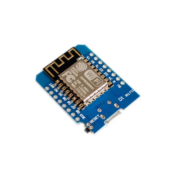 Платка за разработка, съвместима с WeMos NodeMCU D1 Mini ESP8266