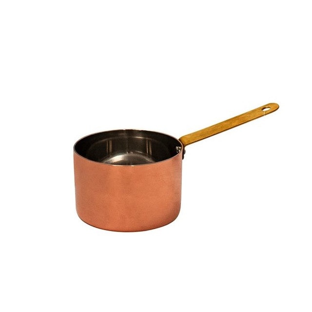 Minicratita cu coada cupru servire RAKI 350ml 9x6cm
