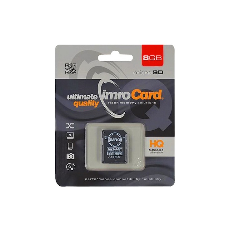 Карта памет Forever, micro SD, 8GB+Adapter