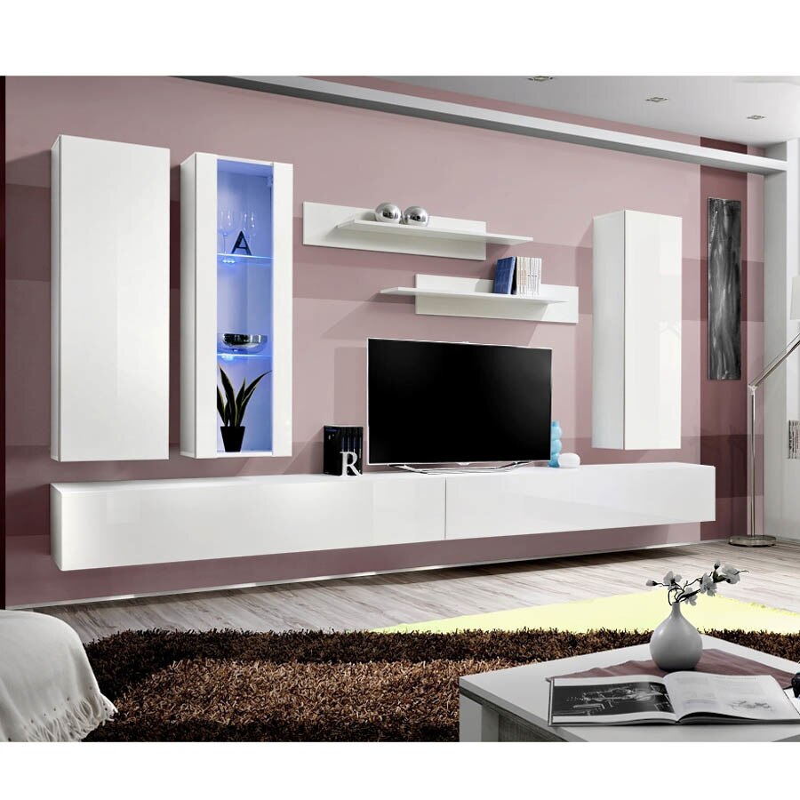 Living Genarom Fly F 23 WW FY E4, Alb/Alb Lucios, 320 x 190 x 40 cm