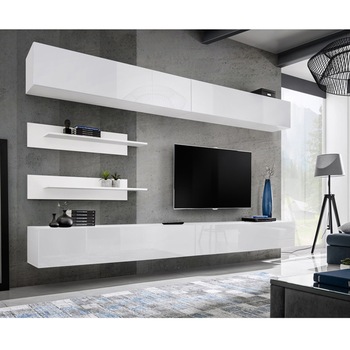 Living Genarom Fly I 23 WW FY I1, Alb/Alb Lucios, 320 x 180 x 40 cm Living Genarom Fly I 23 WW FY I1, Alb/Alb Lucios, 320 x 180 x 40 cm