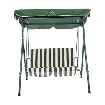 Balansoar gradina, 2 persoane,ANKARA, structura metal,Sezutul, spatarul si acoperisul din poliester 140 x 115 x 153 cm Balansoar gradina, 2 persoane,ANKARA, structura metal,Sezutul, spatarul si acoperisul din poliester 140 x 115 x 153 cm
