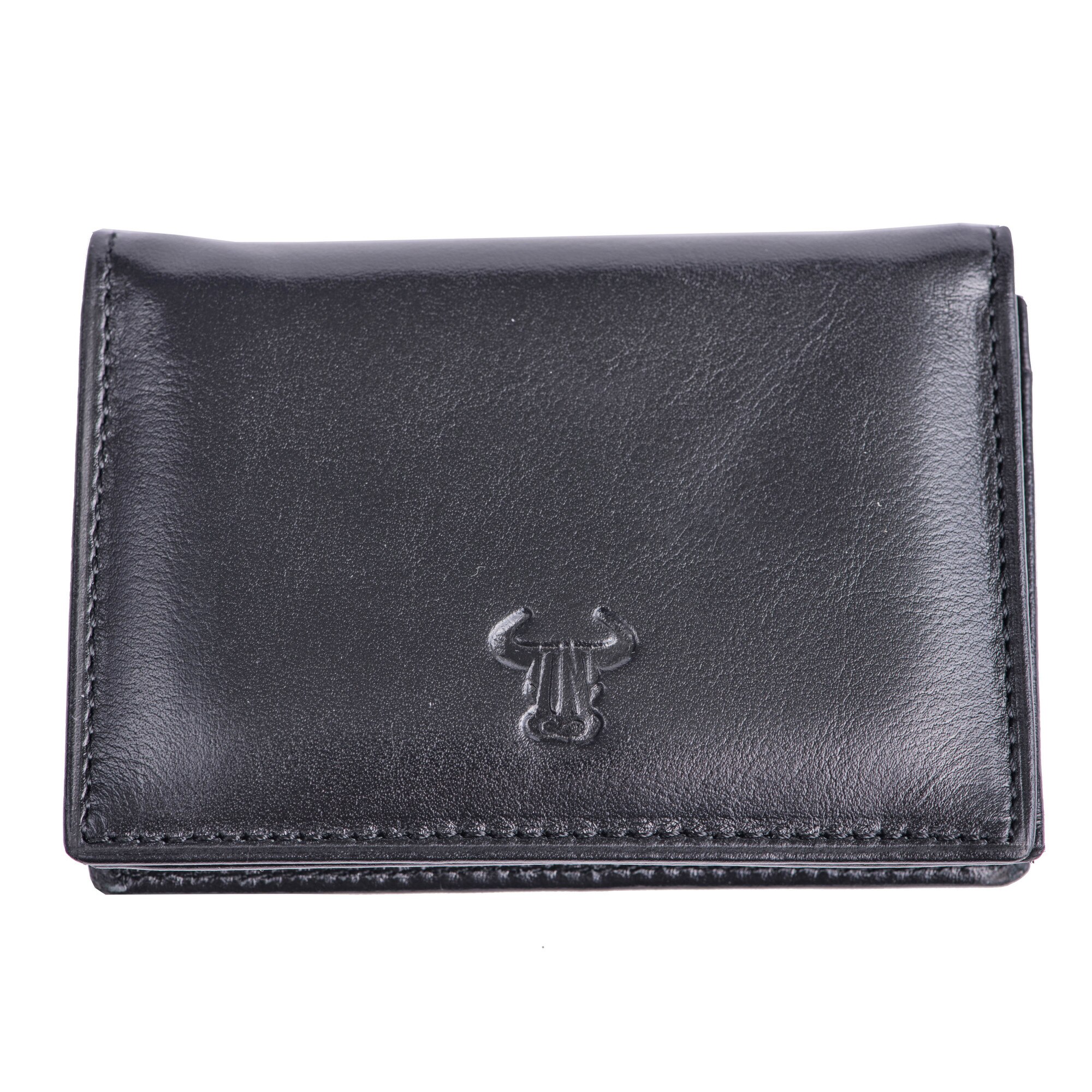 Portcard piele, Toro Nero, Mini wallet