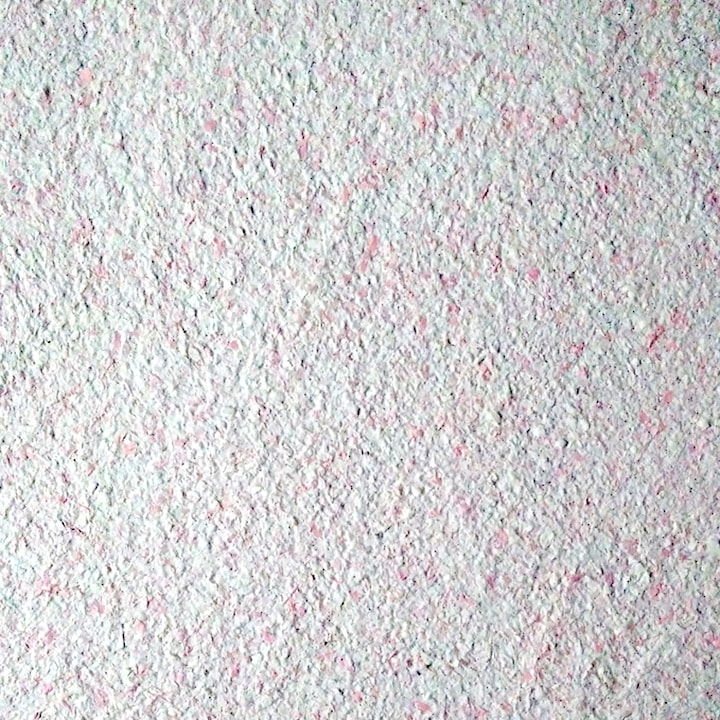 Течен тапет, бяло, розово и сребърен брокат Kozelino