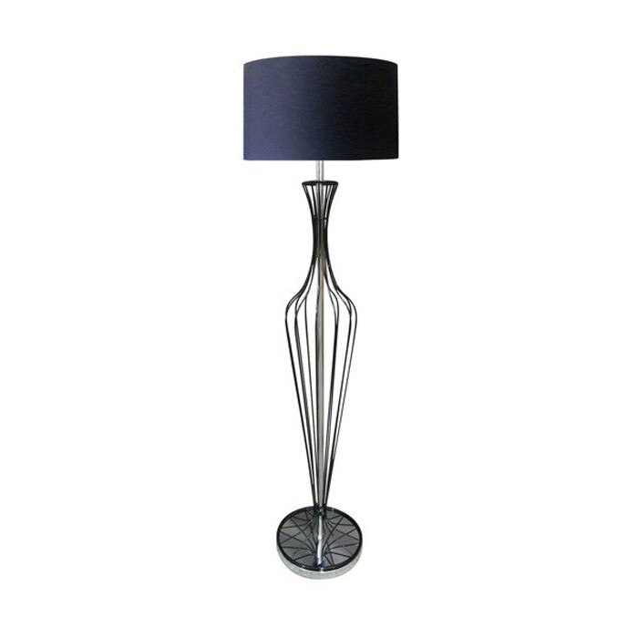 Lampadar Genarom Hugo TS-120630F-BK Negru