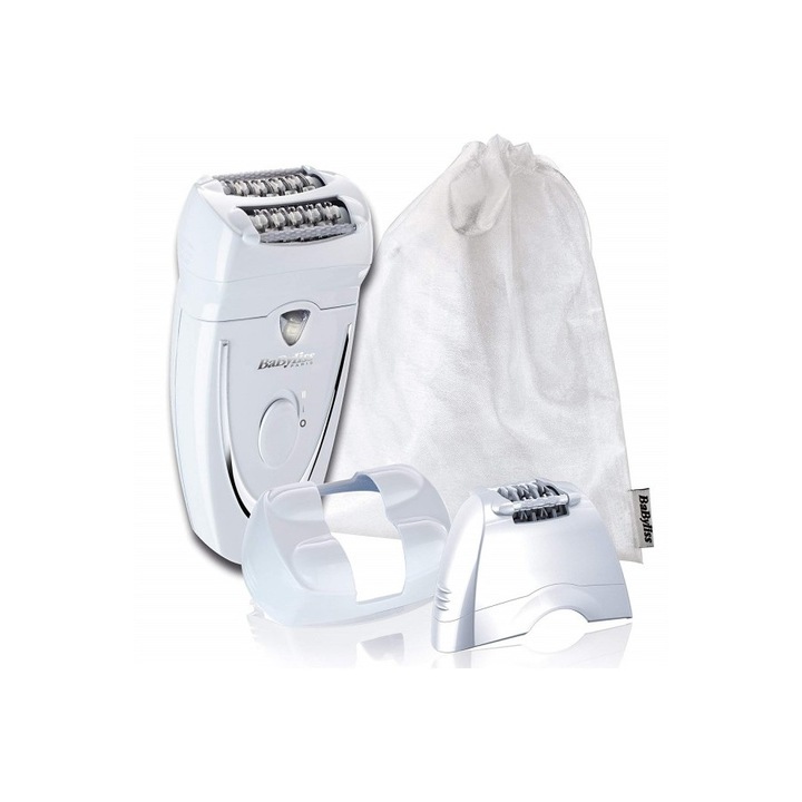 Епилатор Babyliss Perfect Liss Duo G822E, 16 пинсети, акумулатор, бял