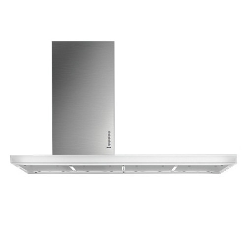 Hota de perete FALMEC LUX L=120 cm, Garantie 5 ani, Aspiratie perimetrala, Inox Fasteel, Fabricatie Italia