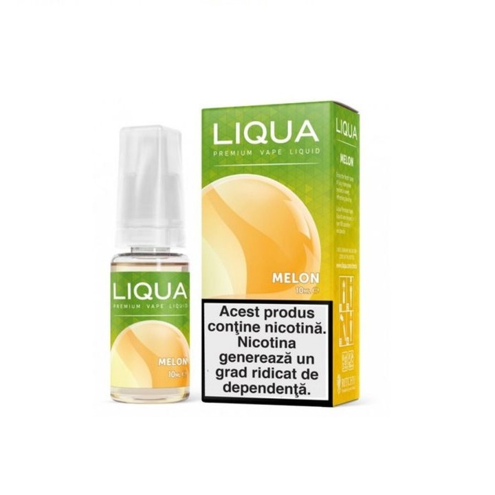 Lichid pentru tigara electronica Liqua 10 ml Pepene Galben 6mg nicotina