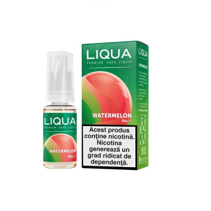Lichid pentru tigara electronica Liqua 10 ml Pepene Rosu 6mg nicotina