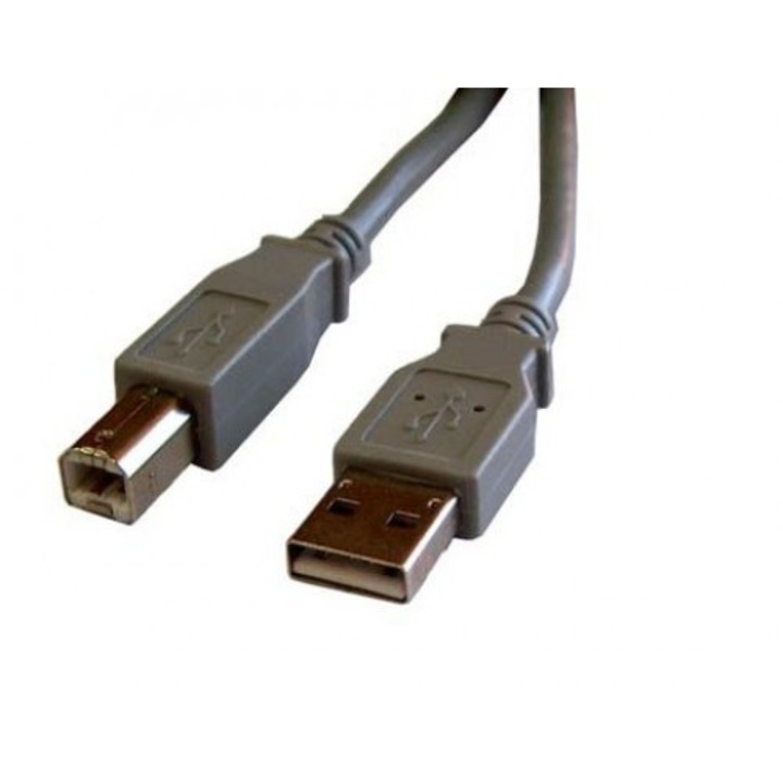 Nyomtatókábel, USB A dugó - USB B dugó, 1,8 m - 402185