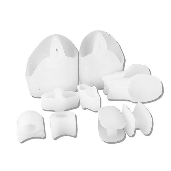 Set 10 separatoare degete picioare si protectie monturi, silicon