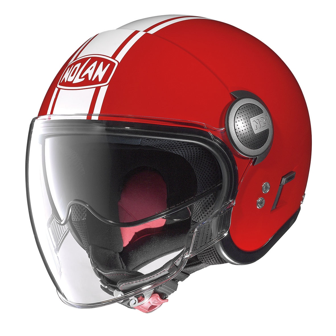 Casca moto NOLAN Mini-Jet - N21 Visor Duetto - corsa red XXL