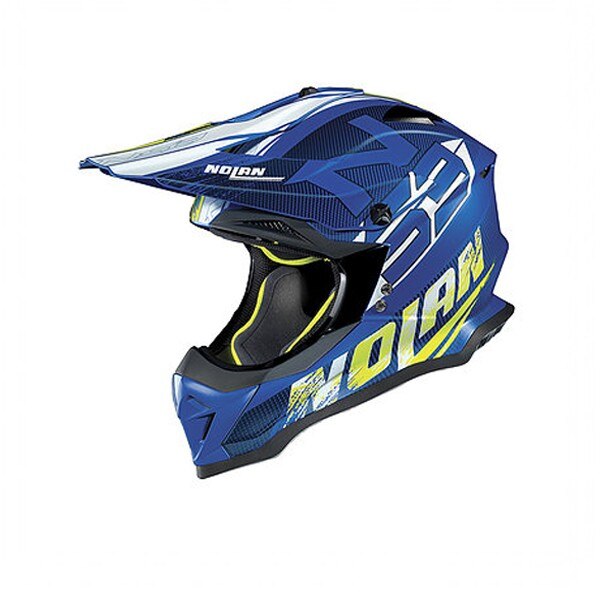Casca moto NOLAN Offroad - N53 Whoop - flat denim blue L