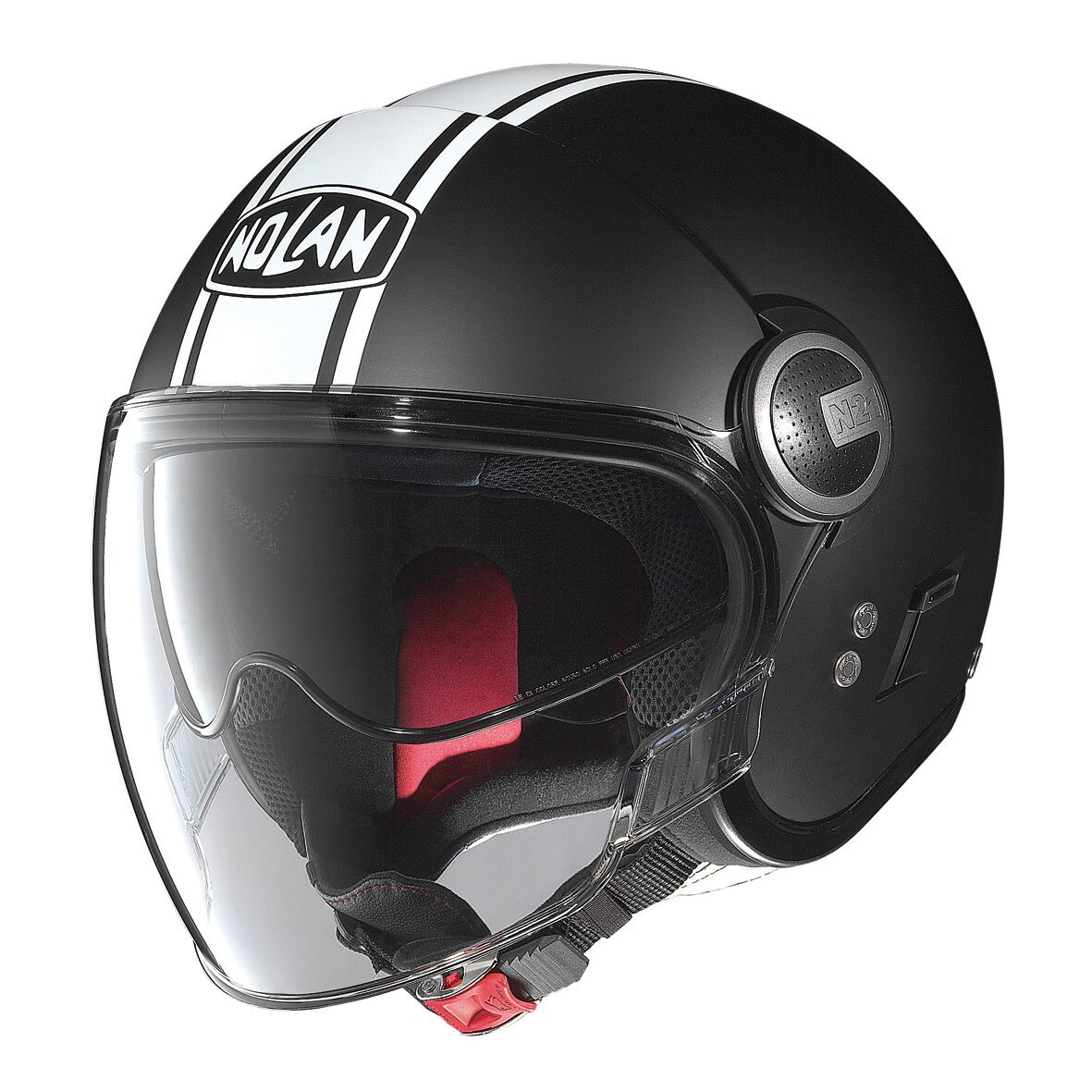 Casca moto NOLAN Mini-Jet - N21 Visor Duetto - flat black S