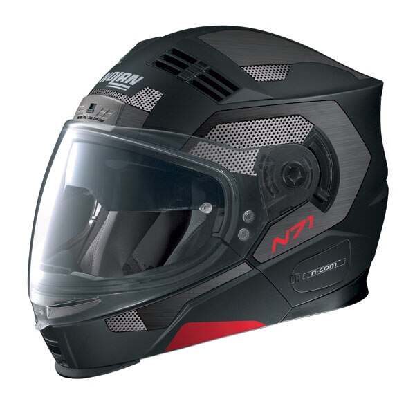 Casca moto NOLAN CrossOver - N71 S2 N-COM - flat black XS