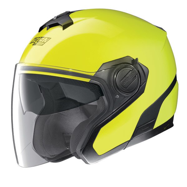 Casca moto NOLAN CrossOver - N44 EVO Hi-Visibility N-COM - fluo yellow L