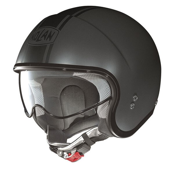 Casca moto NOLAN Mini-Jet - N21 Caribe - flat asphalt black S