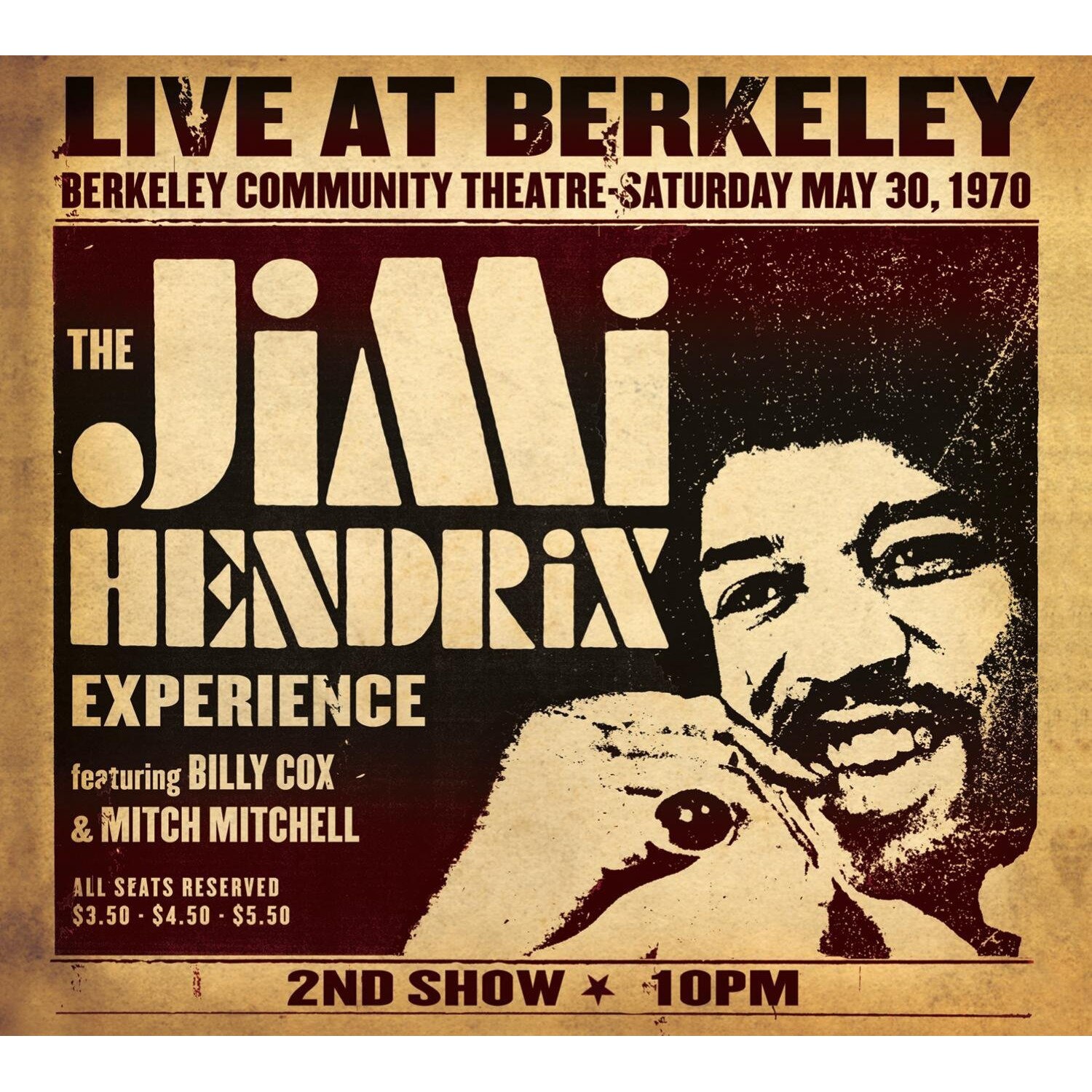 Jimi Hendrix - Live At Berkeley - CD
