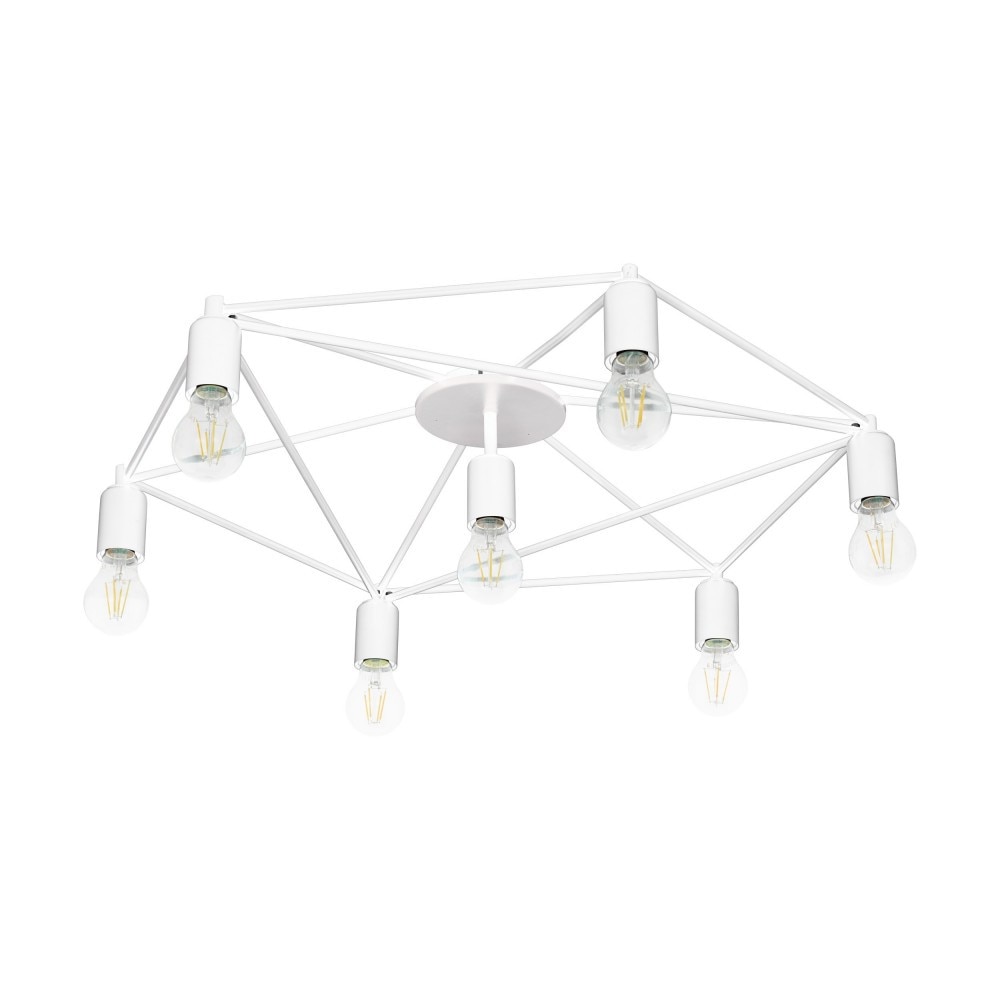 Plafoniera Staiti EGLO, metal,culoare alba