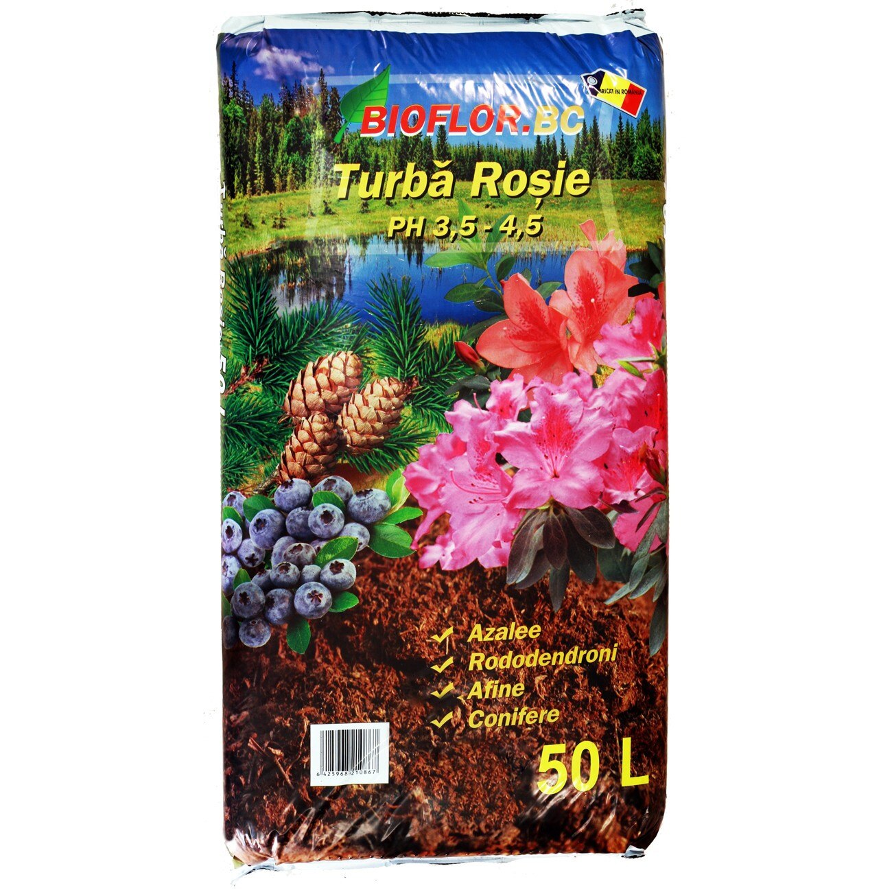 Turba rosie iMKⓇ, Ajuta la imbogatirea solului cu substante organice, Posibilitate de folosire multilaterala in gradinarit, Ph-ul nu este modificat