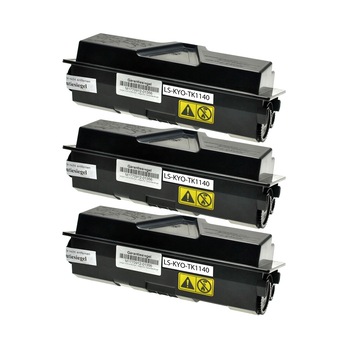 Set 3 Cartuse toner TK 1140 BK 21600 Pag Compatibile Kyocera FS FS-1035 MFP / FS-1035 MFP DP / FS-1135 MFP / FS-1135 MFP DP Ecosys M 2035 dn / M 2535 dn Set 3 Cartuse toner TK 1140 BK 21600 Pag Compatibile Kyocera FS FS-1035 MFP / FS-1035 MFP DP / FS-1135 MFP / FS-1135 MFP DP Ecosys M 2035 dn / M 2535 dn