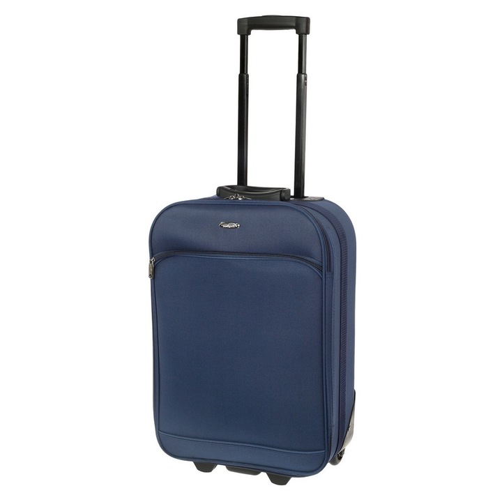 Куфар, за кабина, Seagull, с 2 колела, Полиестер, SG 775-55 cm, Син