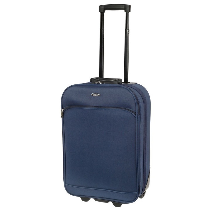 Troler Cabina, 2 Roti, Poliester, SEAGULL, SG 775 - 55 cm, Bleumarin