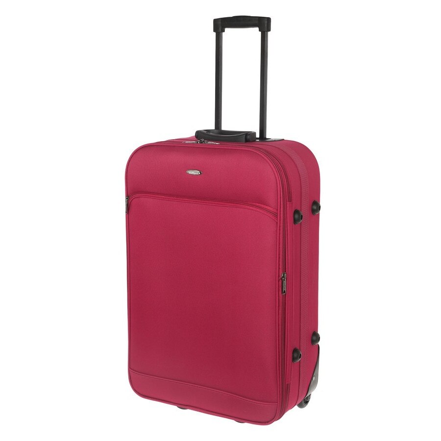 Troler Mediu, Extensibil, 2 Roti, Poliester, SEAGULL, SG 775 - 67 cm, Rosu