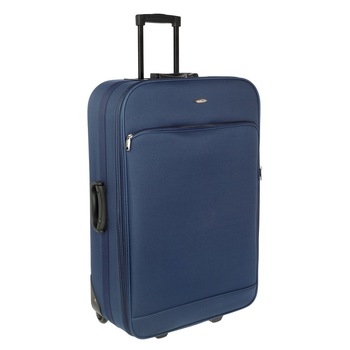 Troler Mare, Extensibil, 2 Roti, Poliester, SEAGULL, SG 775 - 77 cm, Bleumarin Troler Mare, Extensibil, 2 Roti, Poliester, SEAGULL, SG 775 - 77 cm, Bleumarin