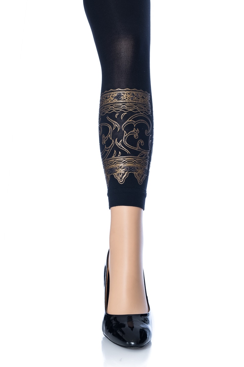 Dres fara talpa, cu model regal in partea de jos, Sarah Borghi, Yara Panta, Negru