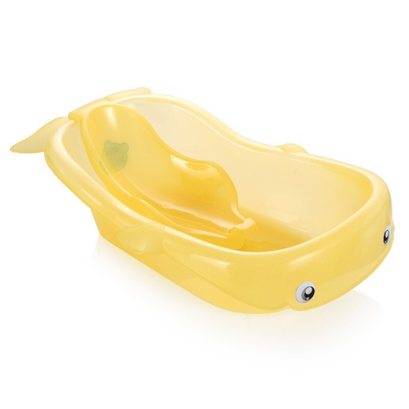 Cadita ergonomica cu reductor detasabil Whale Yellow