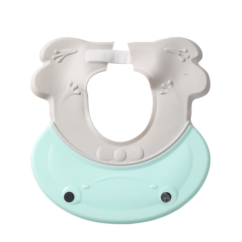 Protectie baita pentru ochi si urechi Little Mom Frog Green