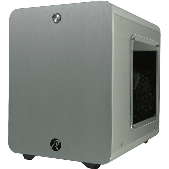 Кутия Raijintek METIS PLUS Window Silver, Алуминий