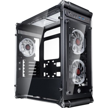 Carcasa Raijintek Coeus Elite TC Black, sticla temperata Carcasa Raijintek Coeus Elite TC Black, sticla temperata