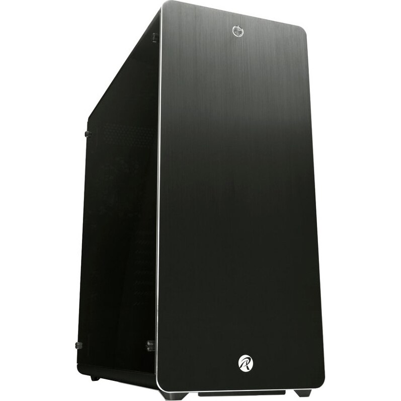 Carcasa Raijintek ASTERION Clasic Black Window, Aluminiu