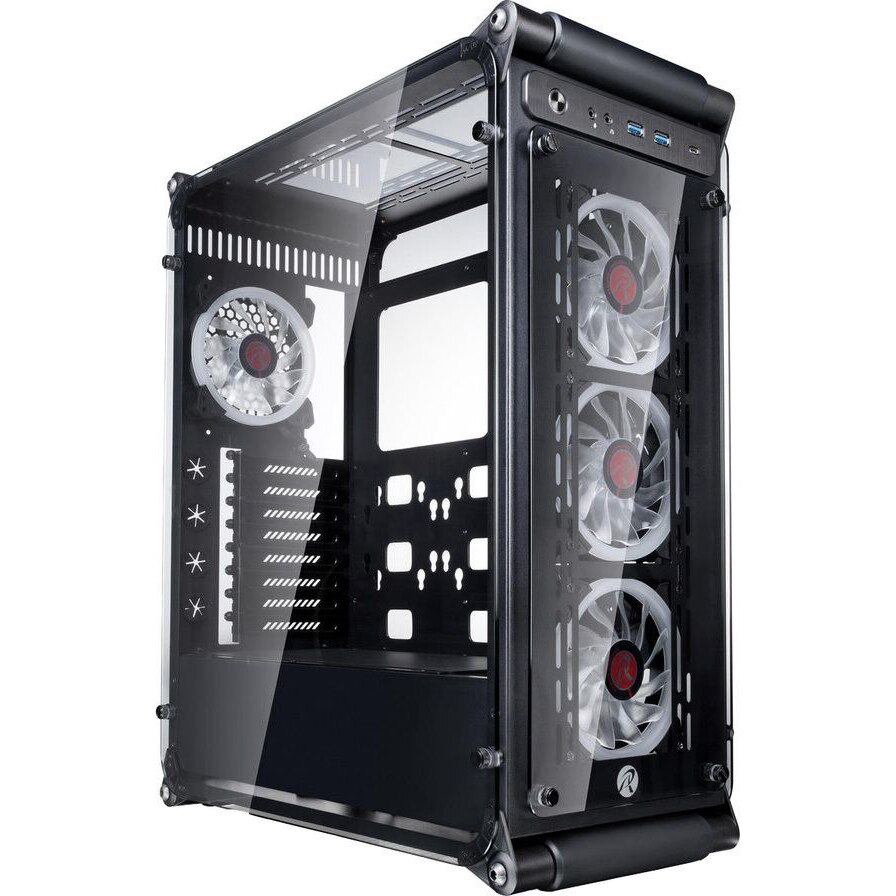 Carcasa Raijintek Coeus Evo TC, sticla temperata