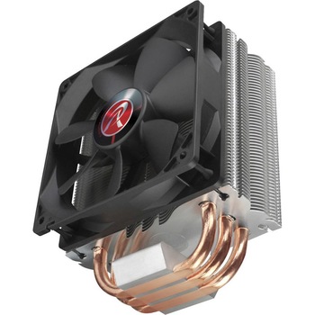 Cooler CPU Raijintek THEMIS Black, Ventilator PWM 120 mm, 3 x 8mm heat-pipe Cooler CPU Raijintek THEMIS Black, Ventilator PWM 120 mm, 3 x 8mm heat-pipe
