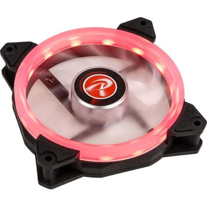 Ventilator Raijintek IRIS 12 LED Fan, Red - 120mm