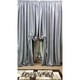 Set 2 draperii MASTEL 100x260cmx2 culoare gri model catifelat uni