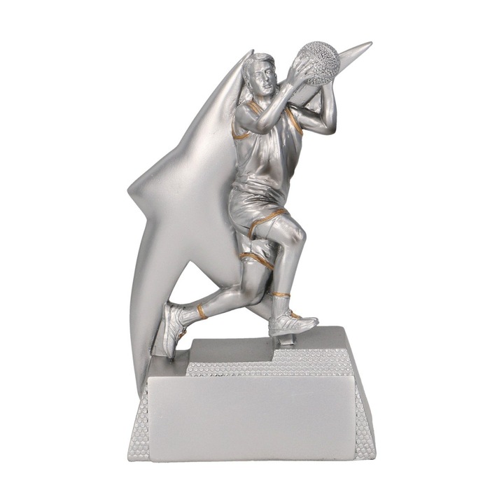 Trofeu Baschet, din Rasina Argintie, 16.5 cm